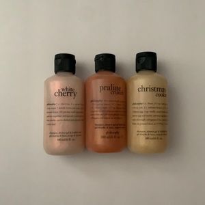 Bundle—Philosophy shampoo, shower gel, bubble bath